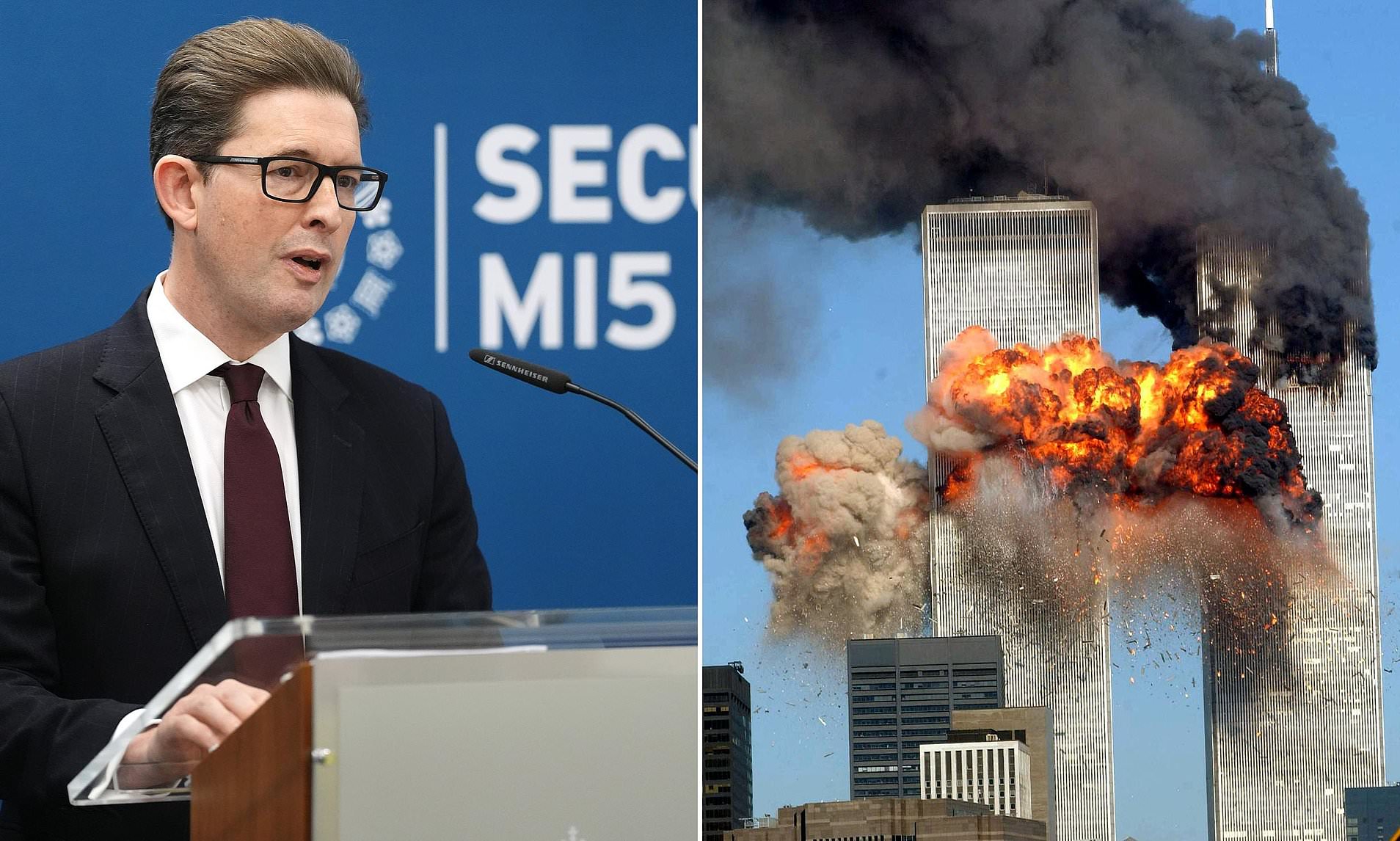 MI5 chief warns Britain facing greater security threat now than at the time of 9/11 terror attacks