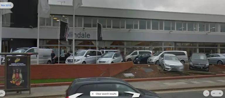 Google Maps view over time of Mercedes-Benz dealership shows how much ...