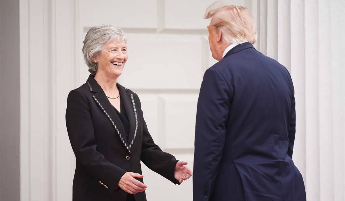 DUP angry at Trump’s united Ireland remarks as protests held over ...