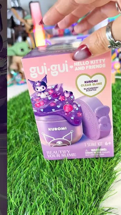 Hello Kitty Kuromi Gui Gui slime #hellokitty #slime #asmr