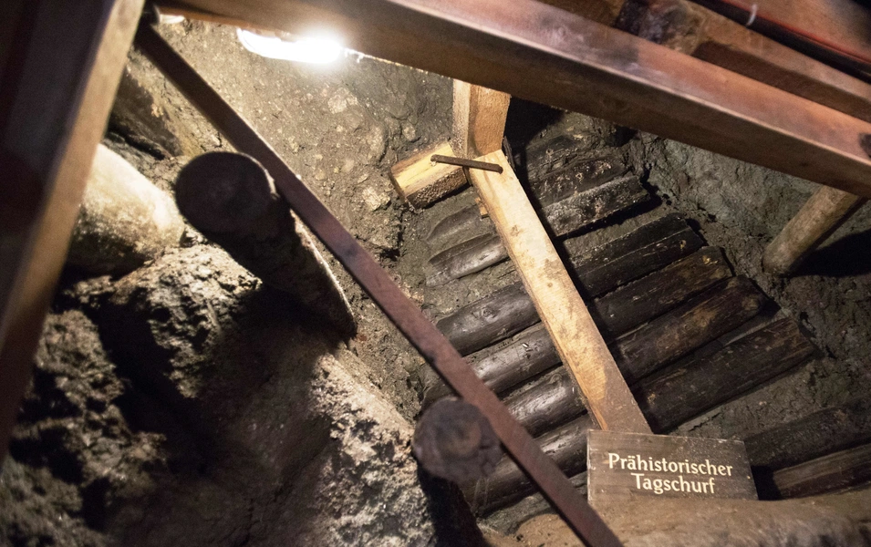 300-meter Iron Age mining network uncovered in Hallstatt
