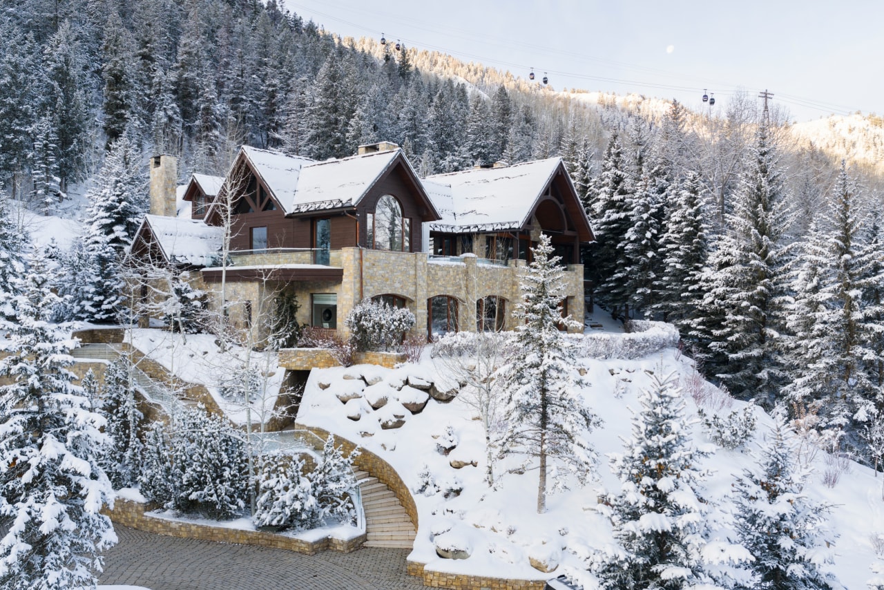 An Aspen mansion rented by celebs like Rihanna sells for $63.5 million