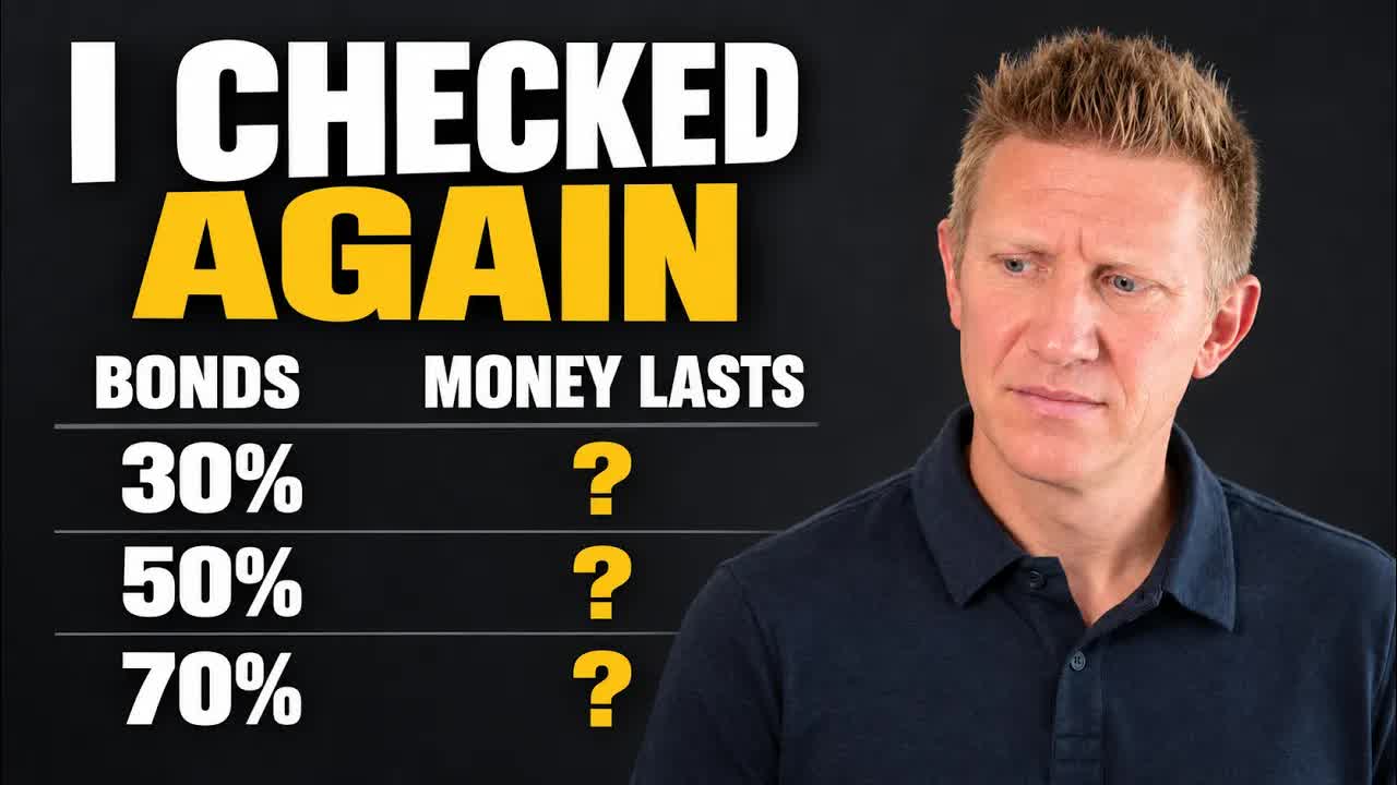 I tested the advice to hold more bonds in retirement