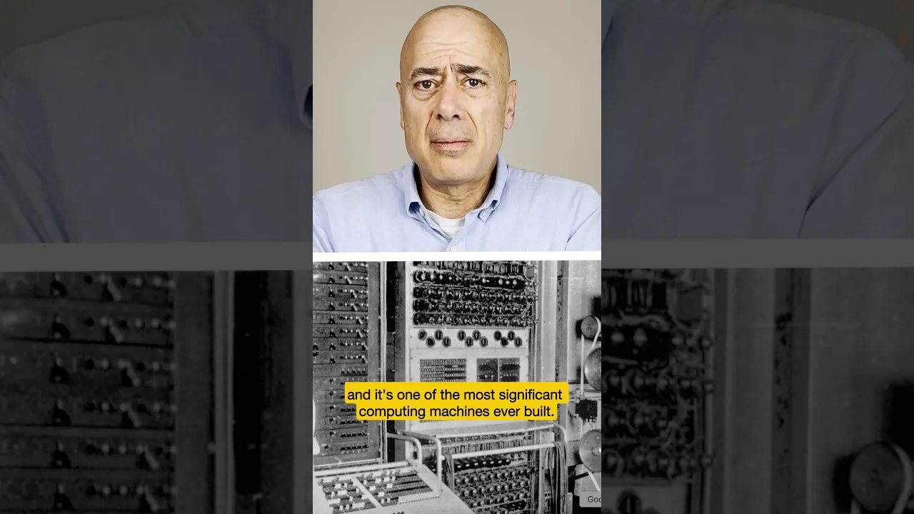 Colossus codebreaking machine from World War II