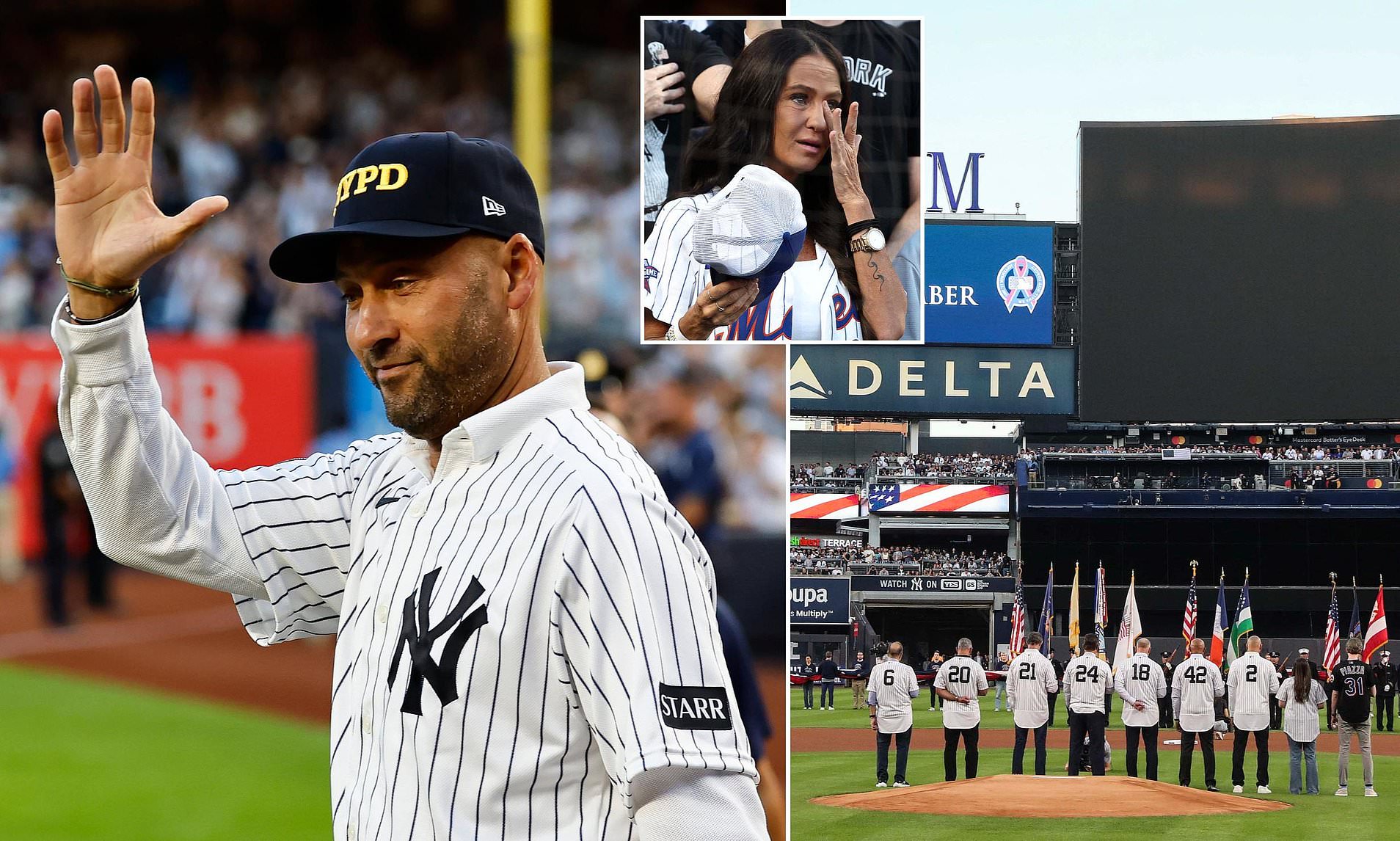 Yankees legends lead 9/11 tributes as fans praise 'emotional' national ...