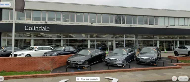 Google Maps view over time of Mercedes-Benz dealership shows how much ...