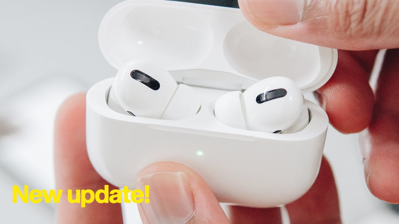 How To Update Air Pods, Air Pods Pro Firmware Spatial Audio - (NEW ...