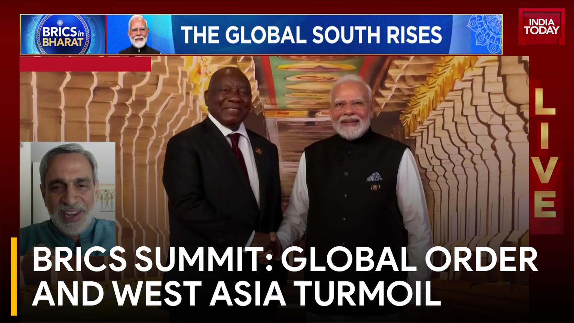 BRICS summit at Bharat Mandapam: West Asia stability, global power ...