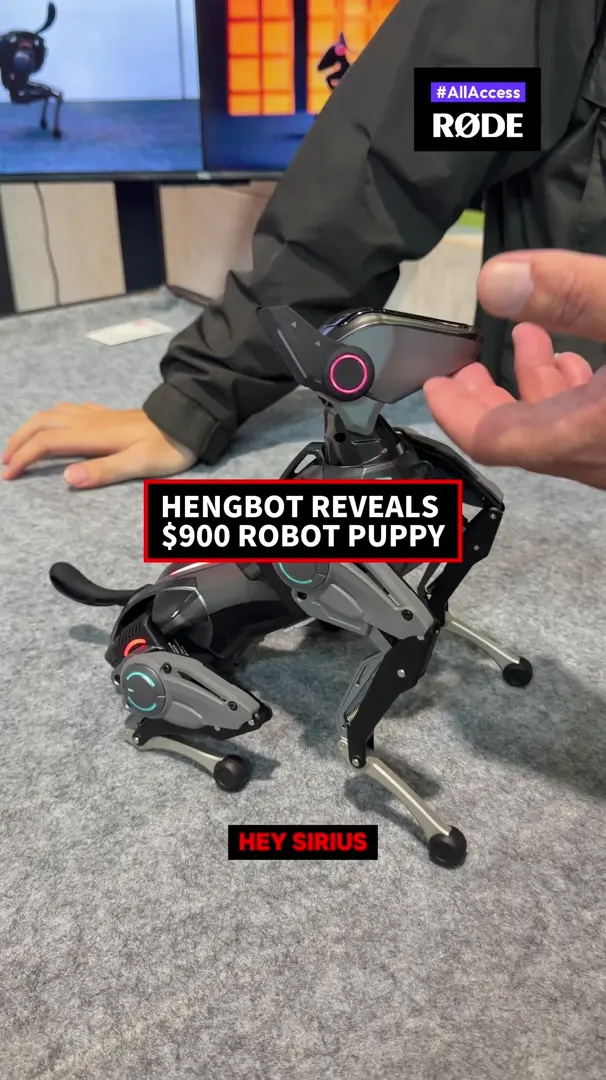 Hengbot reveals $900 robot puppy