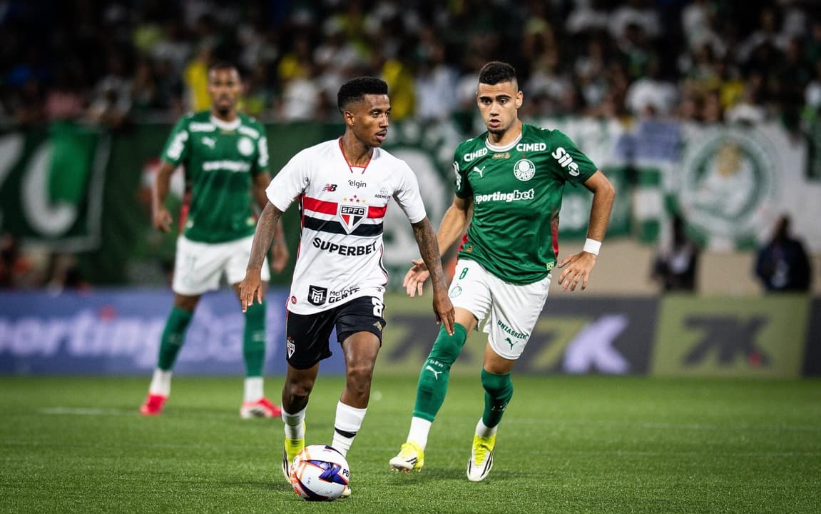 São Paulo desafia retrospecto recente contra o Palmeiras no Brasileirão