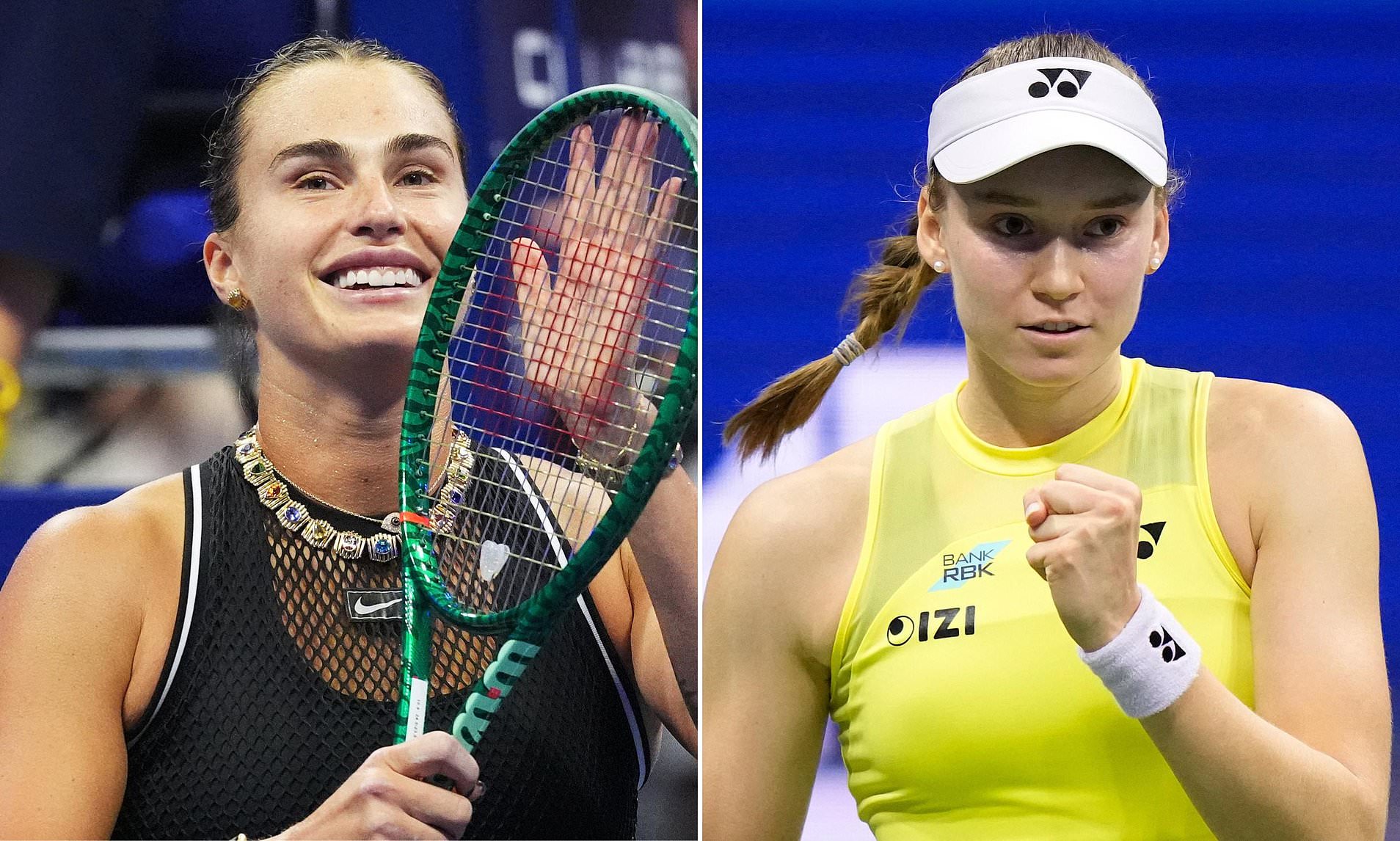 Fired-up Aryna Sabalenka is out for US Open revenge against new world No 1 Elena Rybakina