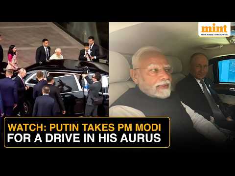 Viral Putin Drives PM Modi In His Armoured Aurus Senat Inside Putins ...