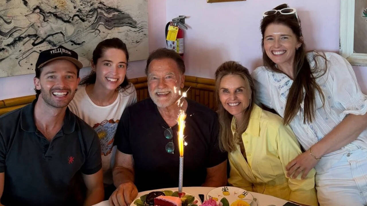 Arnold Schwarzenegger and Maria Shriver spotted in a rare photo ...