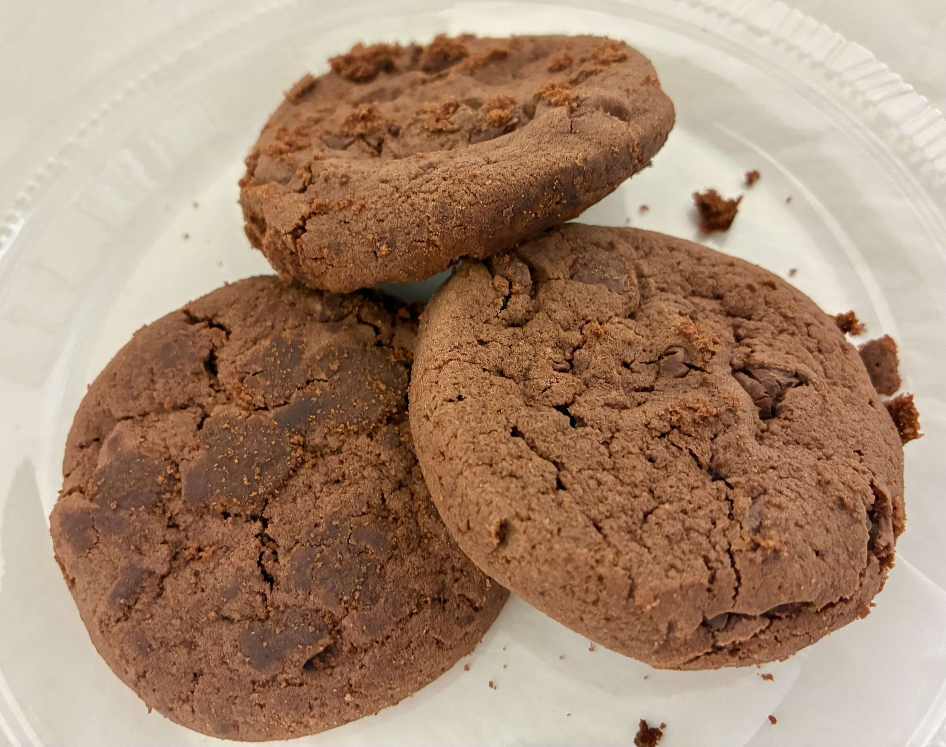 We tried Tate's soft baked cookies for International Chocolate Day