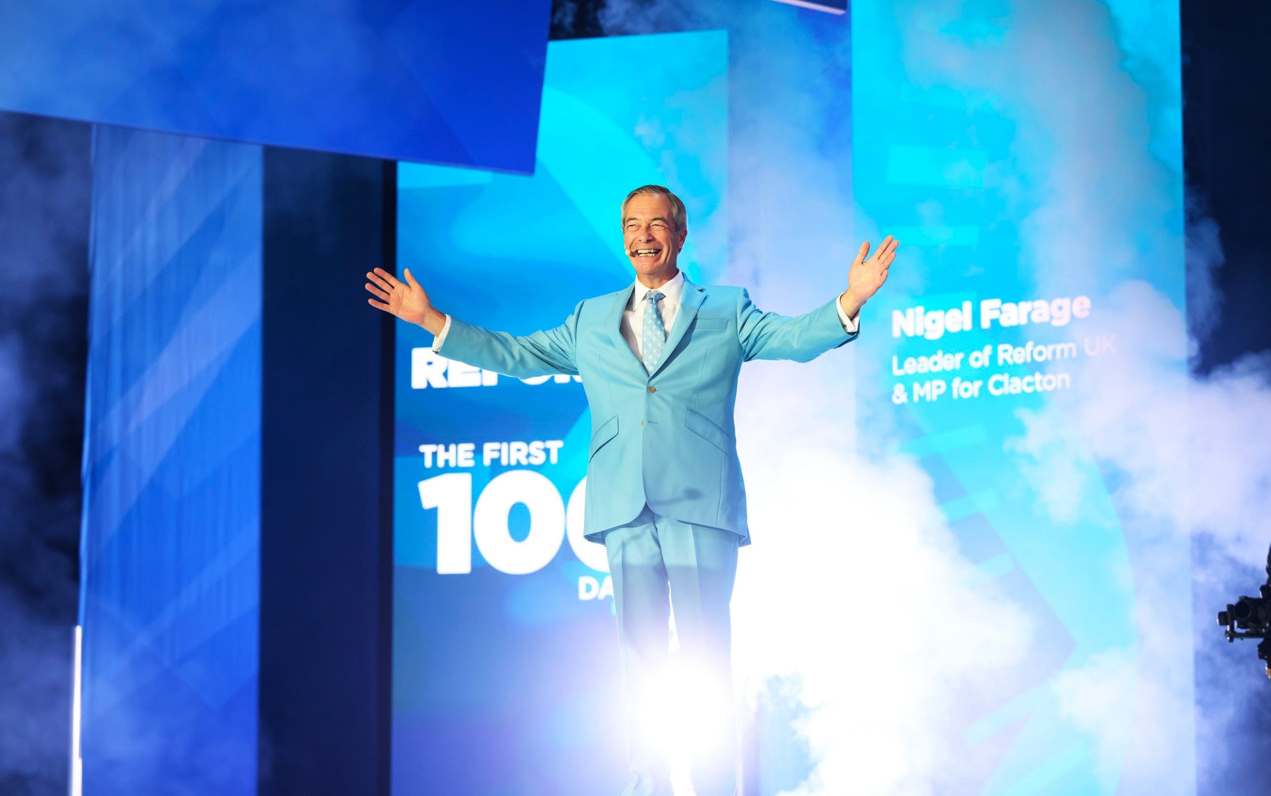 Farage: £72m war chest will make Reform ready to rule