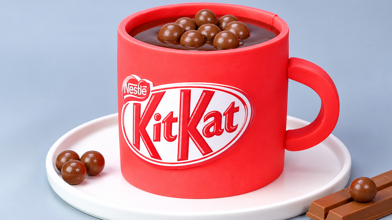 Amazing professional KitKat chocolate cake decorating techniques