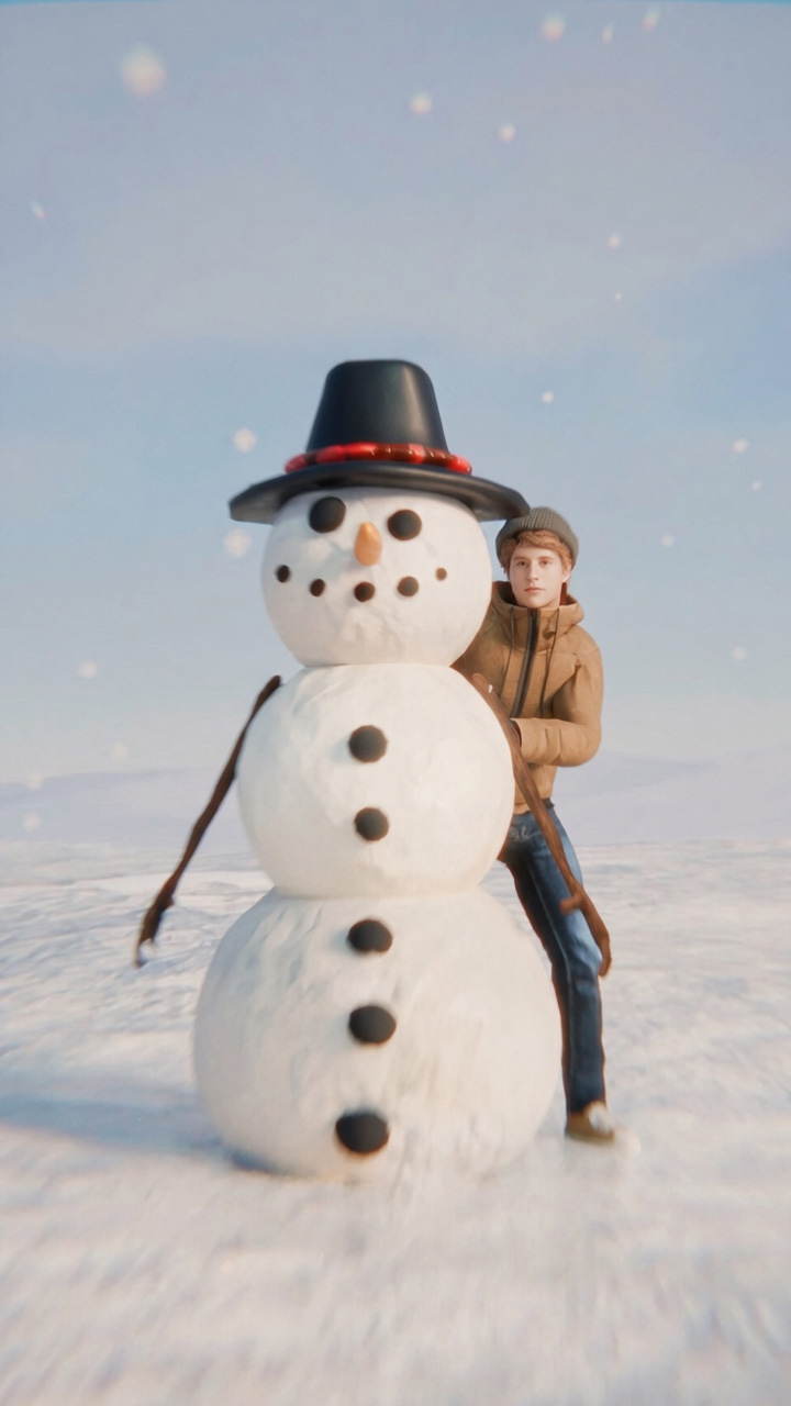 Can a snowman actually stop a fast moving bullet?