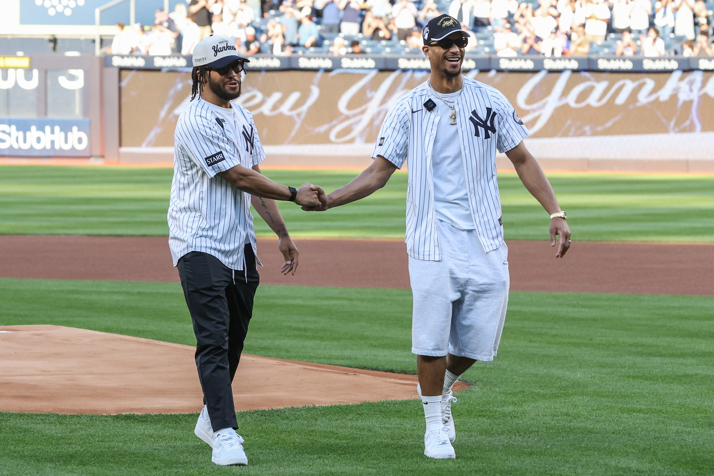 Jalen Brunson had hilarious reaction to Josh Hart at US Open