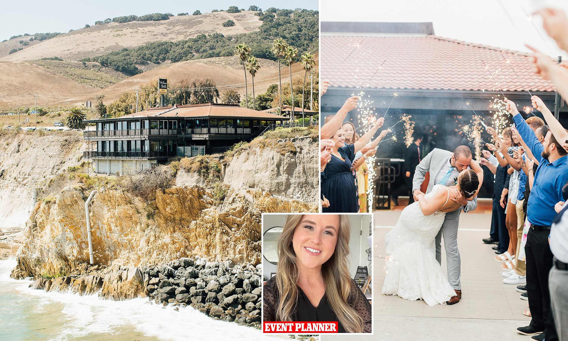 Stunning cliffside wedding venue ordered to close immediately over ...