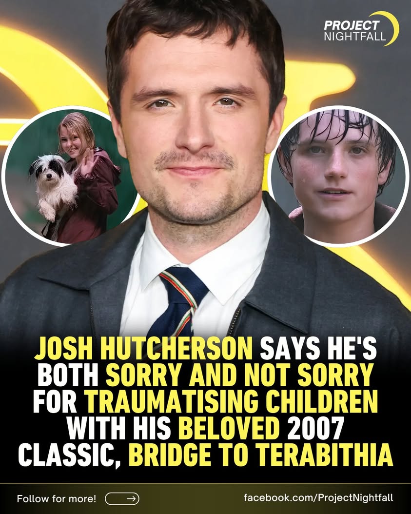 Childhood trauma strikes again: Josh Hutcherson offers apology for ...