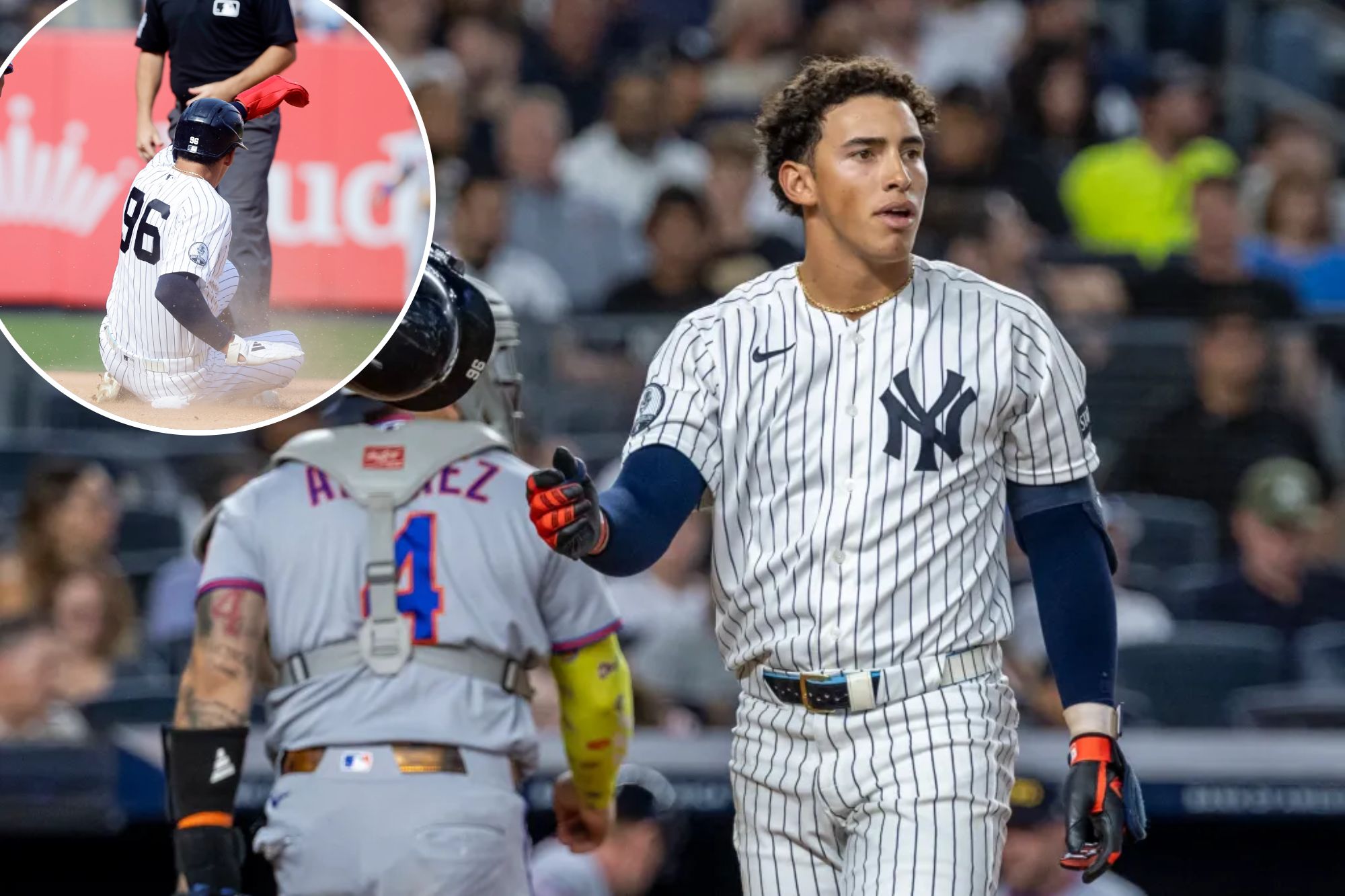 Yankees' George Lombard Jr. explains why his offensive prowess is in free fall