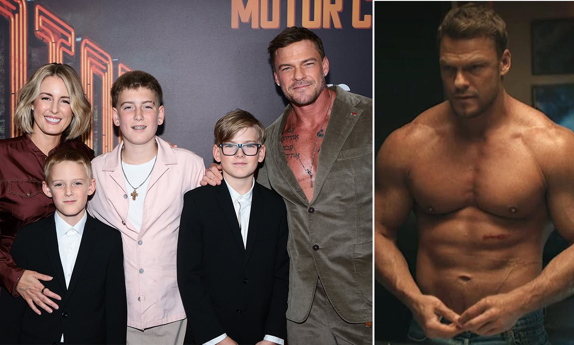 Reacher star Alan Ritchson announces split from wife Catherine after 27 years
