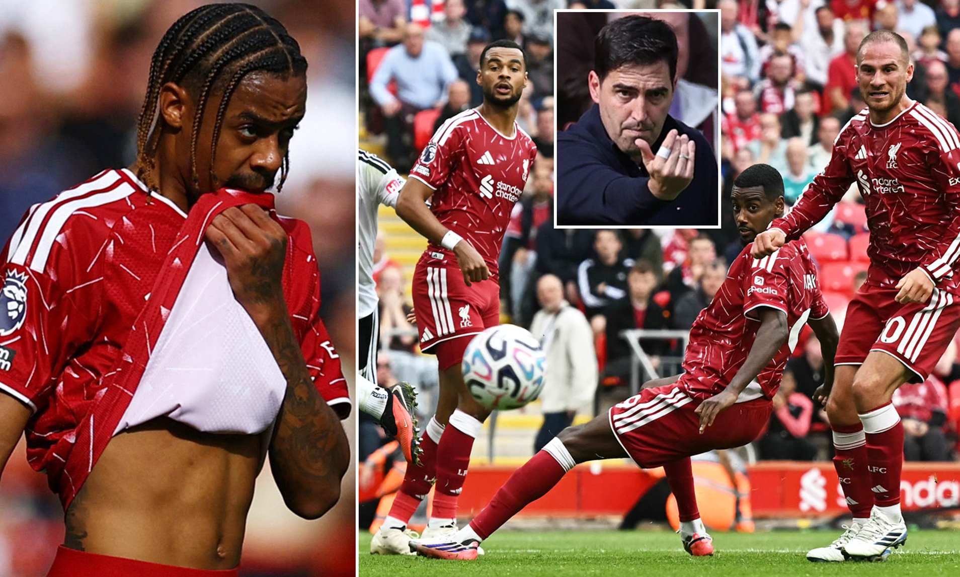 Liverpool 0-0 Fulham: Andoni Iraola's misfiring £1BILLION squad fail to find a way past visitors