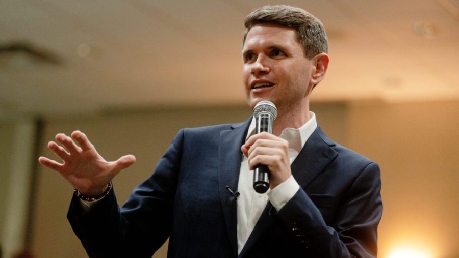 United States Senate candidate James Talarico makes campaign stop in ...