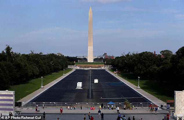 Trump forced to pay another huge sum to repair troubled Reflecting Pool ...