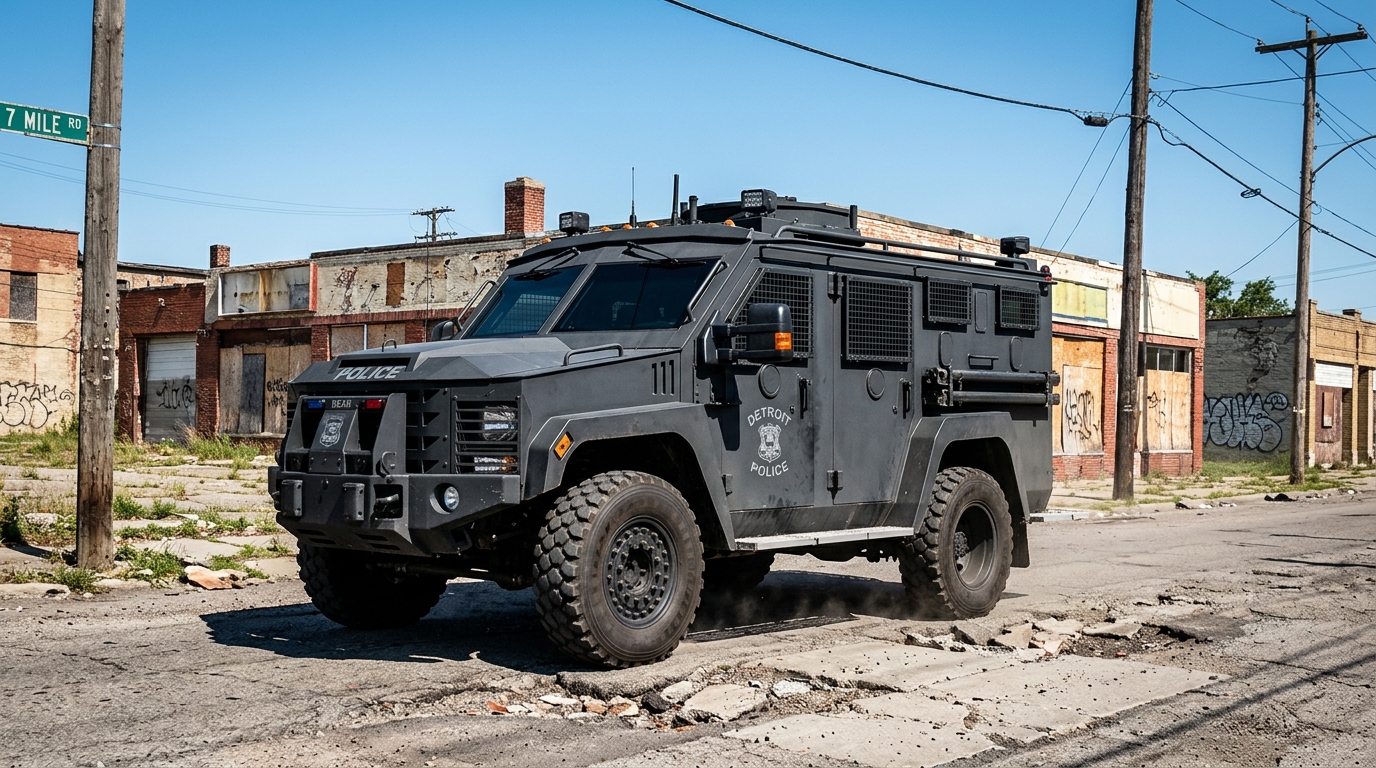 Armed bounty hunters enter Detroit most dangerous no-go zone to track ...