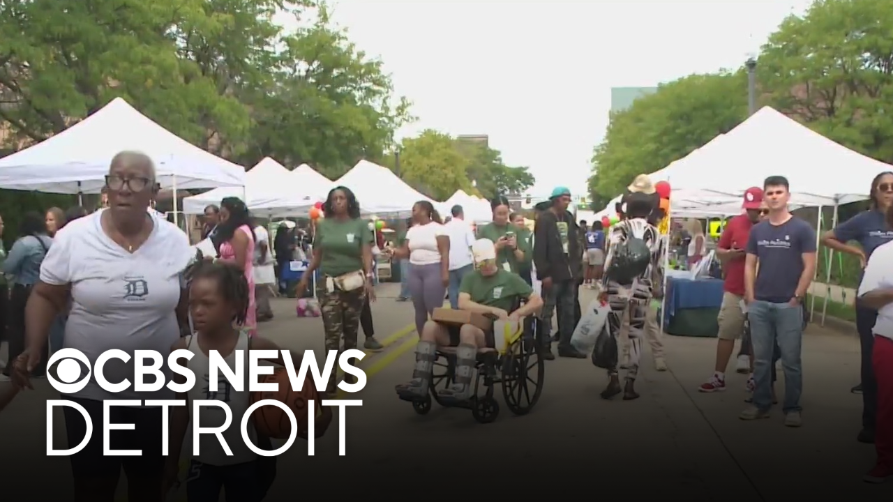 Detroit block party highlights health resources available in the city