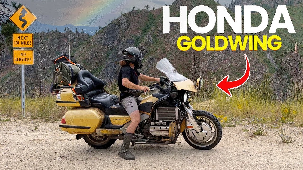 Goldwing off road 1,000+ miles through Idaho-Montana wilderness (tandem)