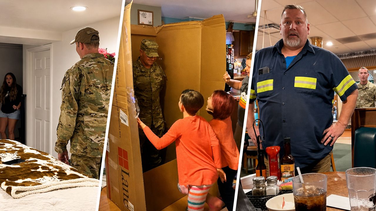 Most emotional soldiers coming home moments