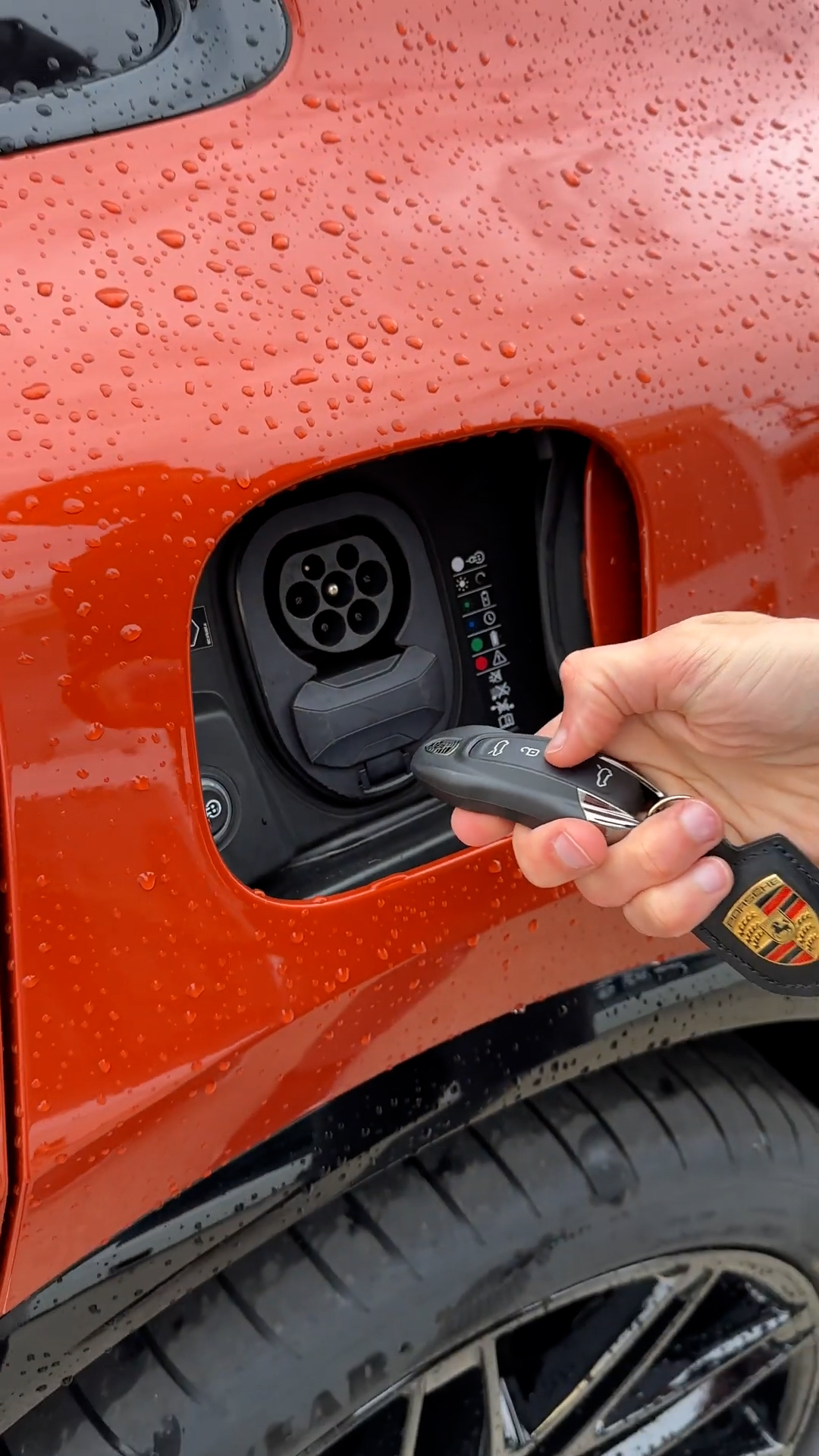 Porsche Macan EV makes the charging port look more seamlessly integrated
