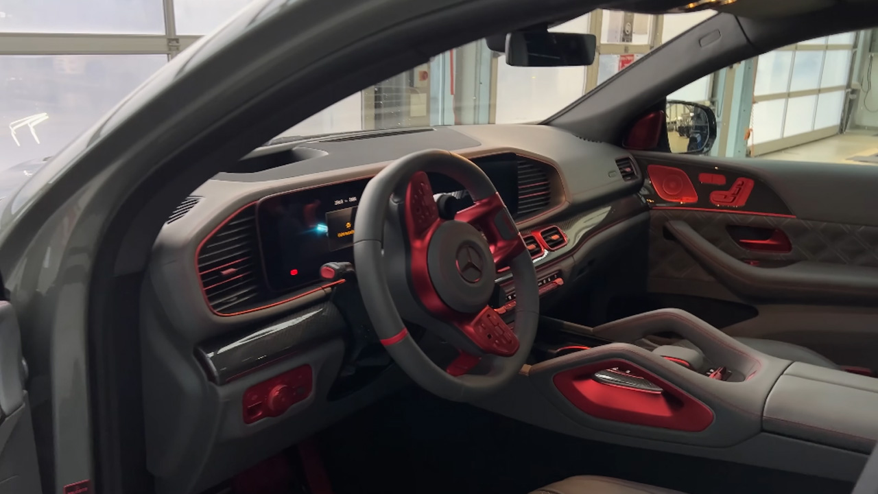 Inside The 900 Horsepower Brabus Rocket Interior SUV Build
