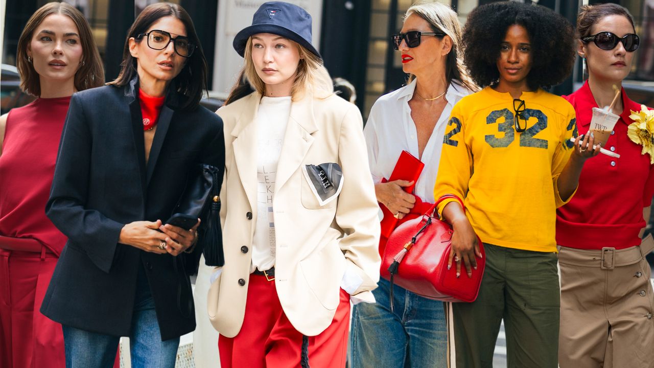 NYFW street style proves red isn't going anywhere