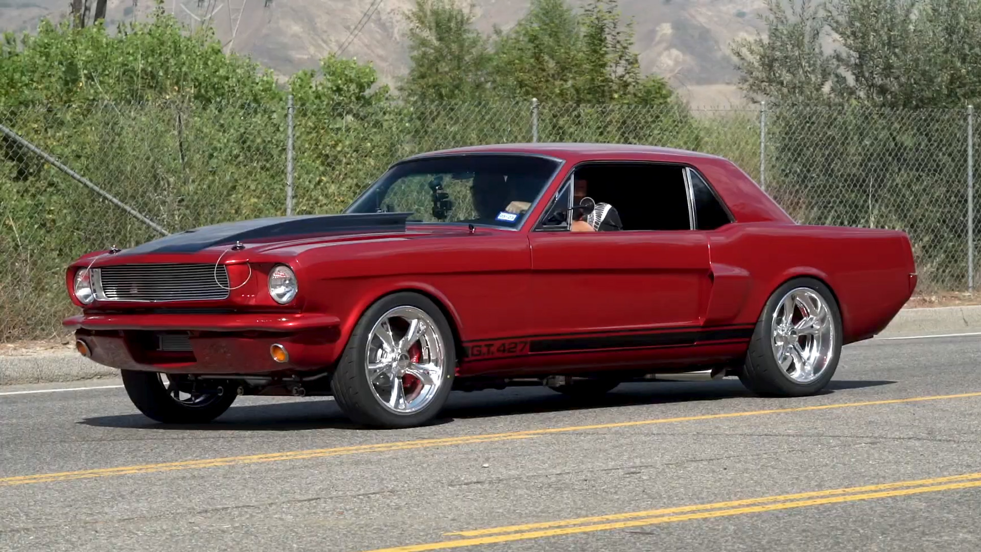 Custom 1965 Ford Mustang coupe 427 stroker build