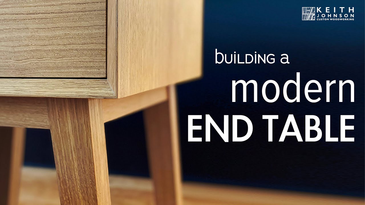 Modern end table project