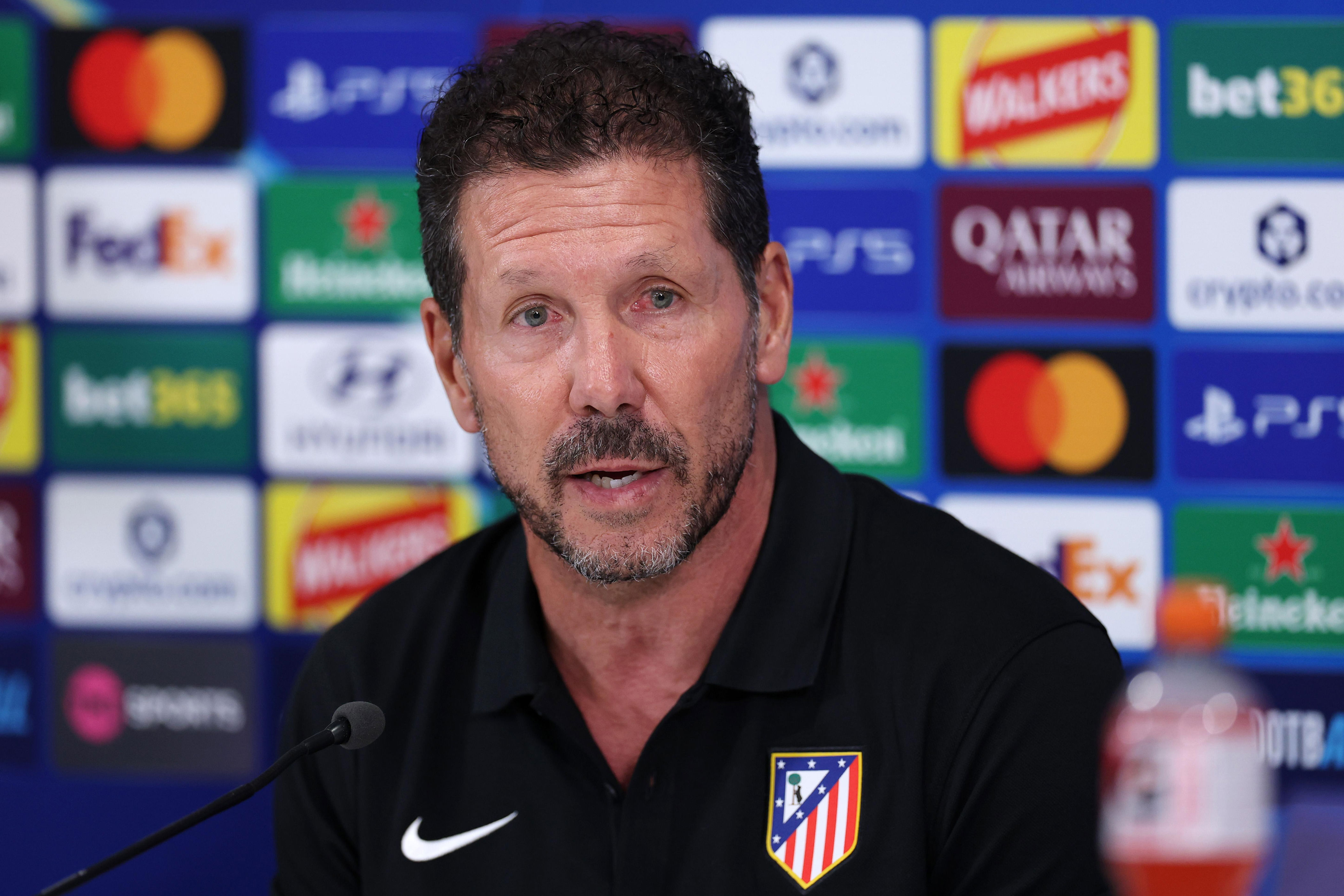 Diego Simeone rues absence of 'important' Pablo Barrios for Real Sociedad clash