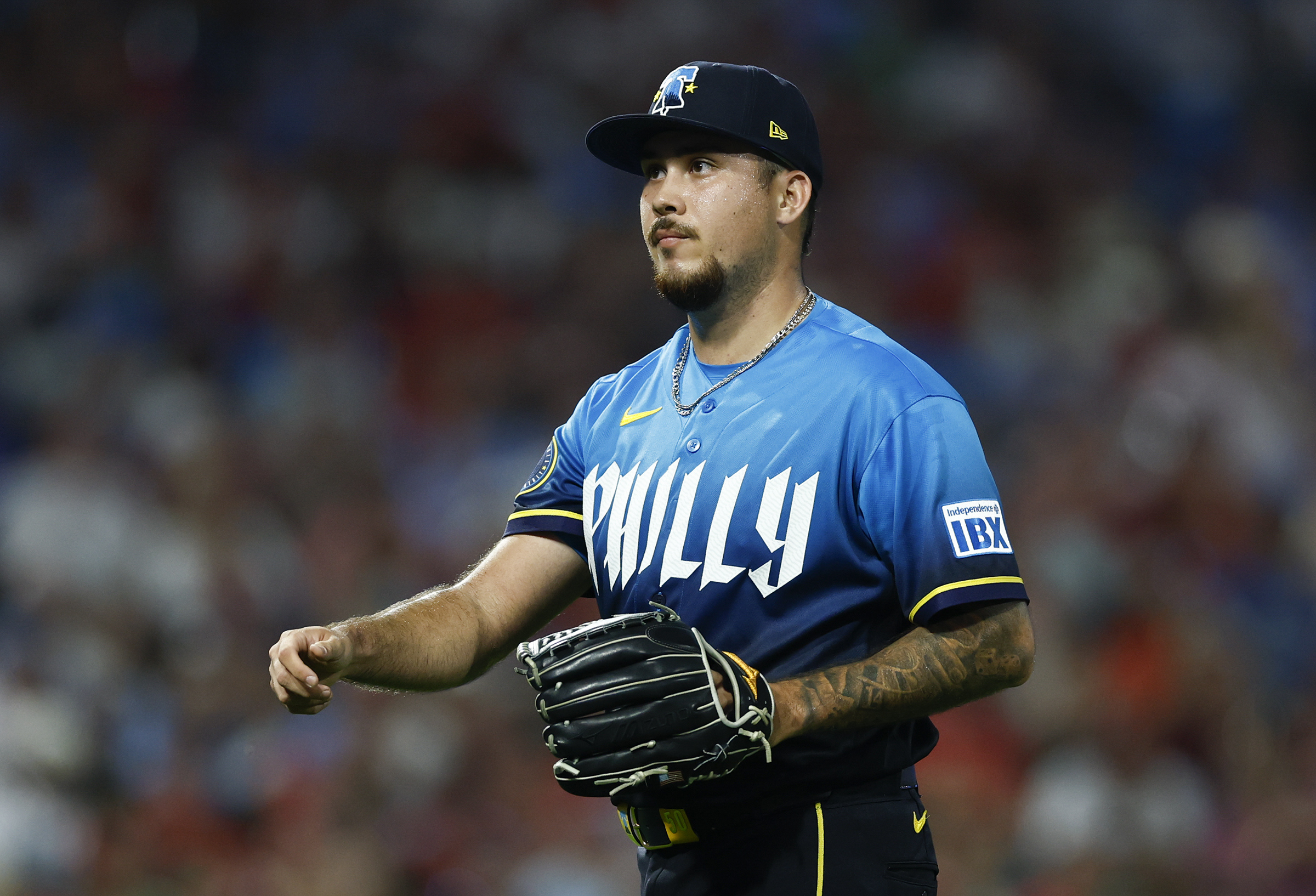 Phillies pitcher Jesús Luzardo is playing it smart by not playing through his nagging shoulder stiffness