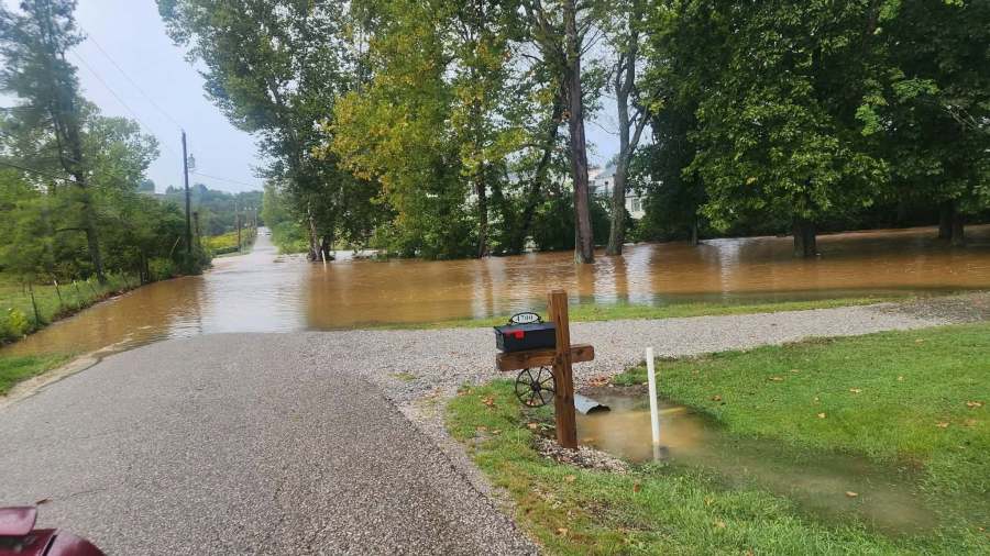 Photos: Heavy rains cause flooding in Mason County