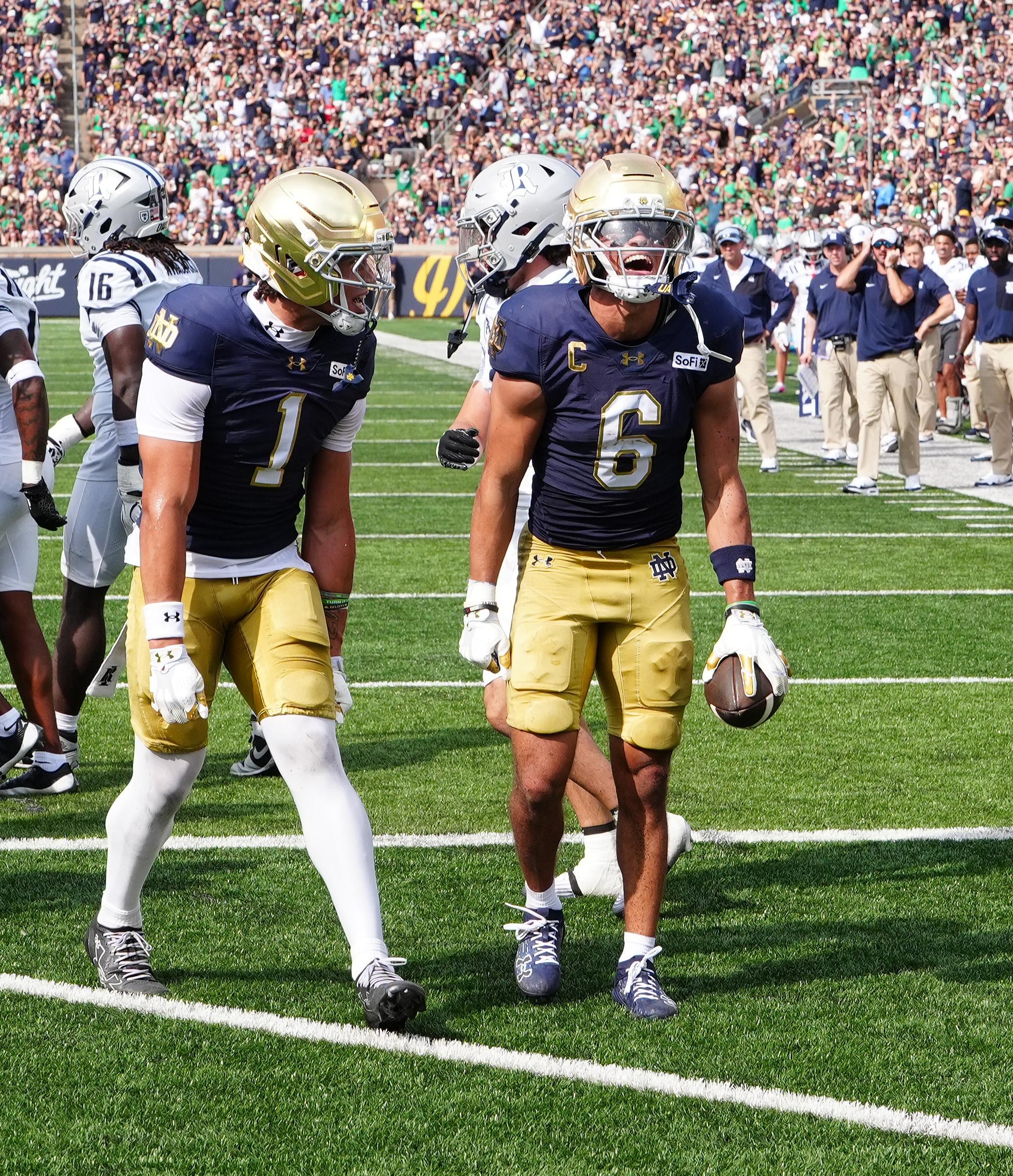 Photo gallery: Notre Dame 52, Rice 0