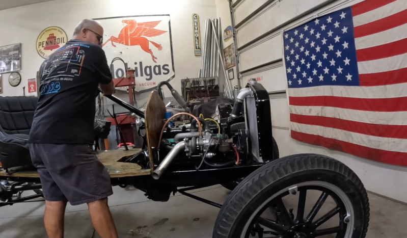 Boosted brass: Someone actually turbocharged a 100-year-old Ford Model ...