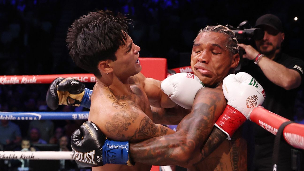 Round-by-round: Ryan Garcia stops Conor Benn in round 2