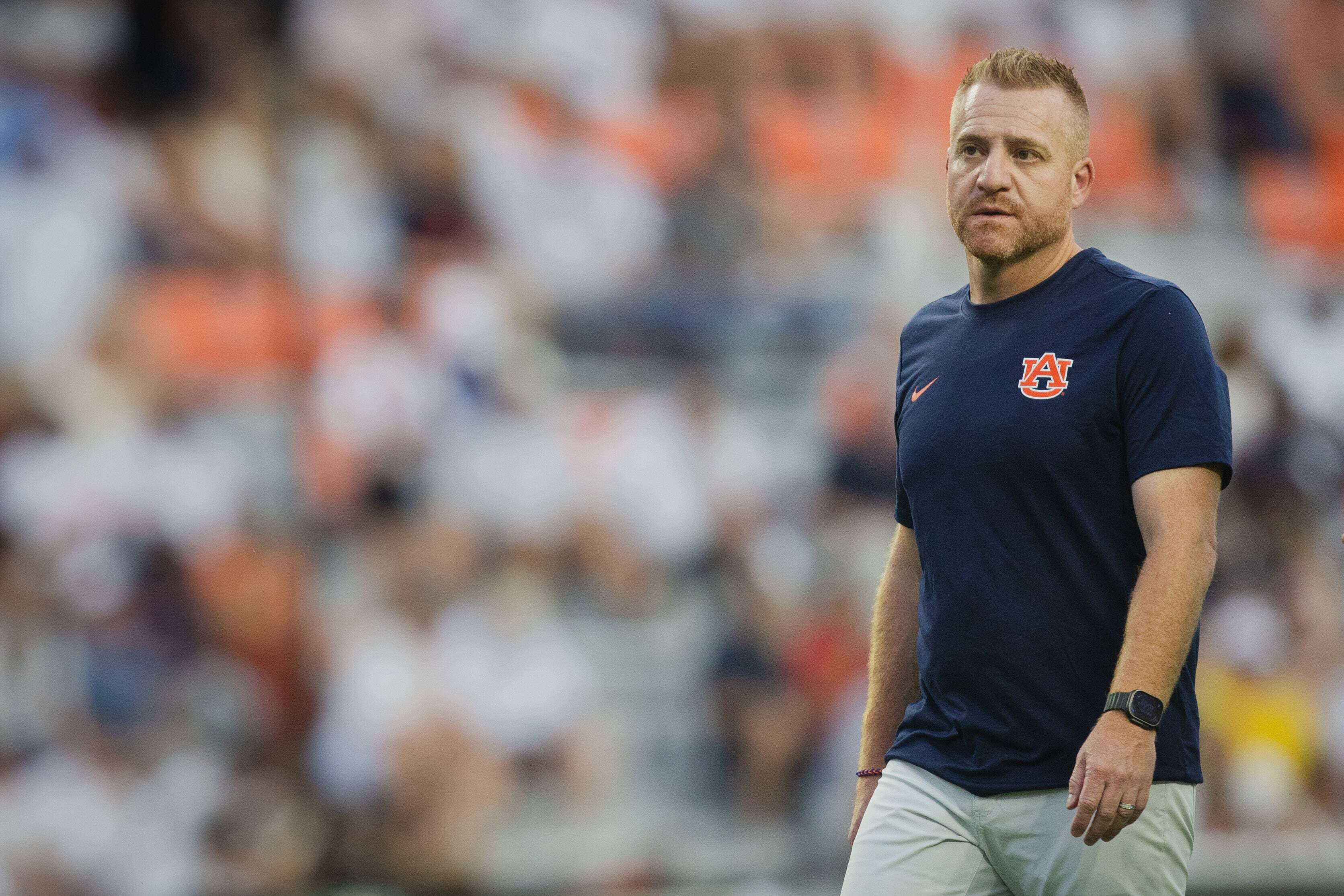 What did Auburn's Alex Golesh have to say after the Tigers' big 1st quarter?