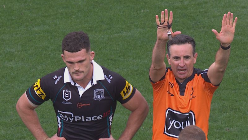 Cleary sin binned for 'very dangerous' act as tempers flare