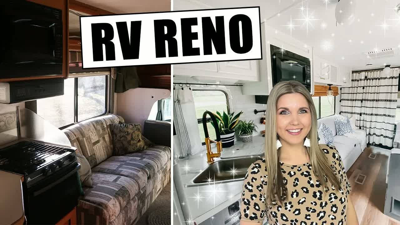 They bought an old RV on a budget - then completely transformed the inside