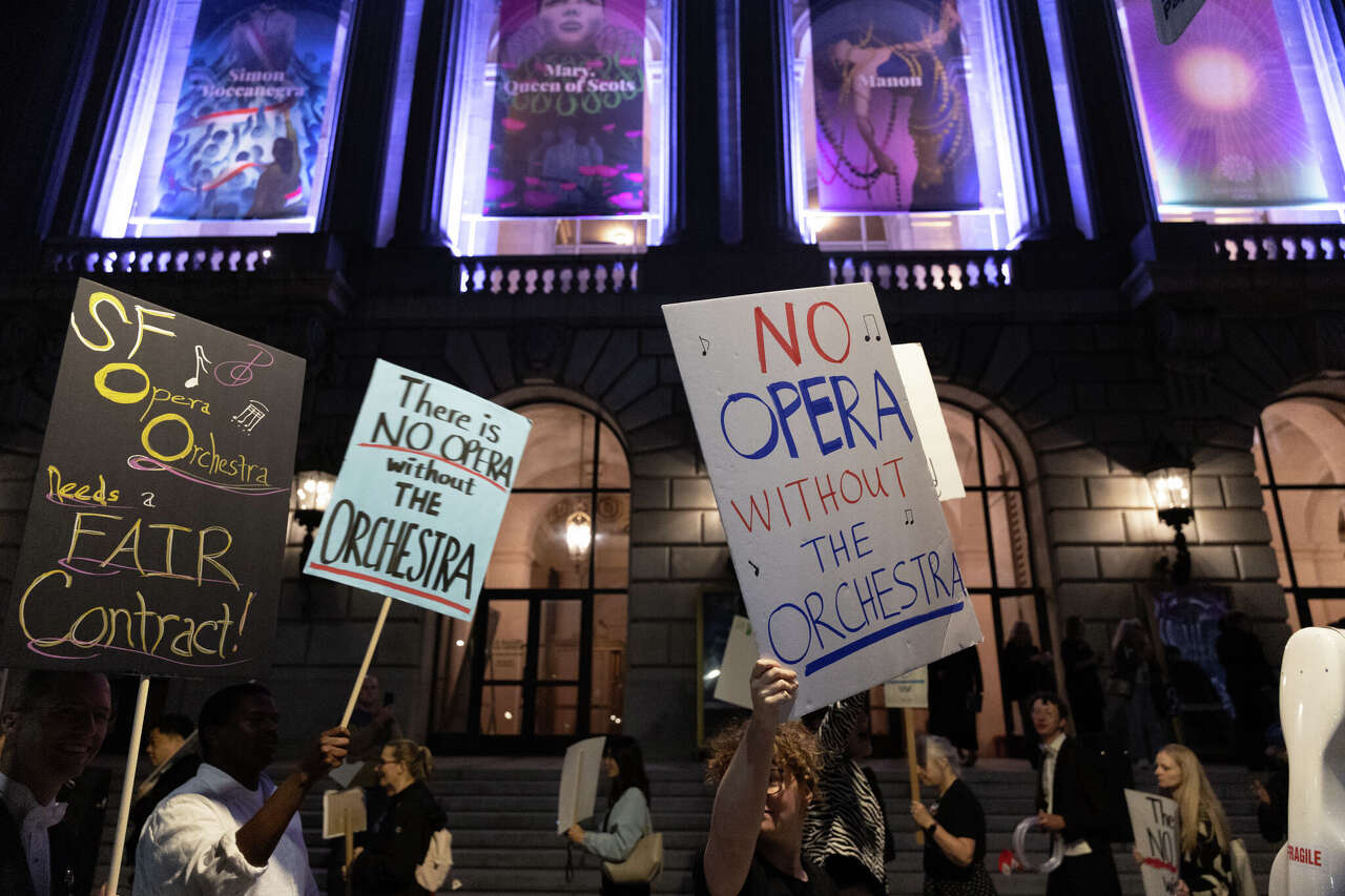 San Francisco Opera cancels opening night after orchestra goes on strike