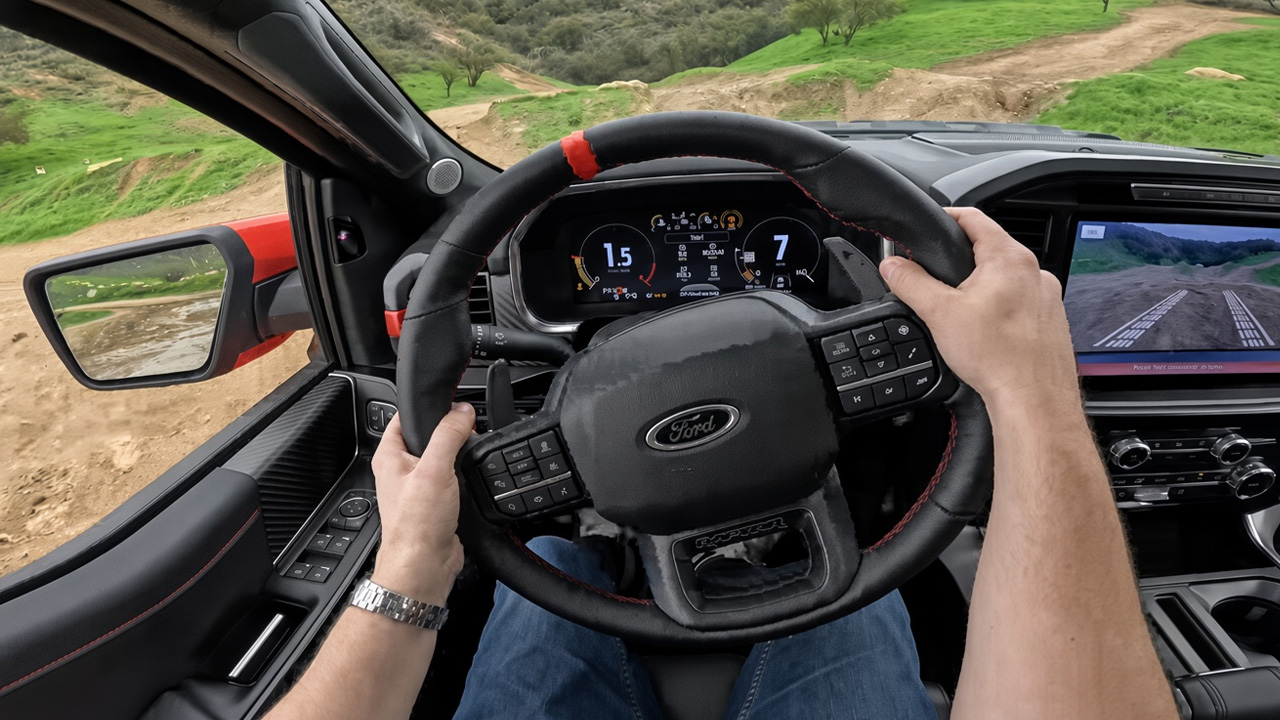 Drive testing the extreme limit capabilities of Ford F-150 Raptor R