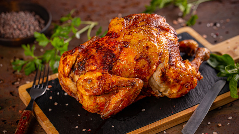 What is Walmart's rotisserie chicken seasoned with?